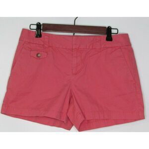Ann Taylor LOFT Pink Chino Cotton Style Shorts